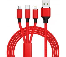 Придбати - кабель та перехідник  Кабель RoboRock 3in1 USB Cable (Акція)