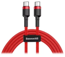 Придбати - кабель та перехідник  Кабель Baseus Type-C PD2.0 60W (20V 3A) 2m (CATKLF-H09) червоний
