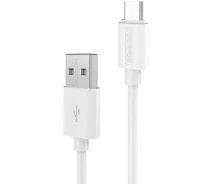 Придбати - кабель та перехідник  Кабель Romoss USB to Micro 3A 1m (CB05-631-243H)білий