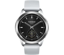 Придбати - смарт-годинник  Смарт-годинник Xiaomi Watch S3 Silver (BHR7873GL)