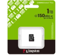 Придбати - карту пам'яті  Карта пам'яті Kingston MicroSDXC 1TB Canvas Select Plus Gen3 150MB/s A1 (SDCS3/1TBSP)