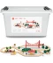 Фото № 2 Конструктор дерев'яний Залізниця Mi MITU Toy Train Set