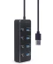 Фото № 3 Концентратор USB3.2 Gen1 Gembird UHB-U3P4P-01
