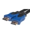 Фото № 1 Кабель PowerPlant HDMI - HDMI 0.75m Gold Plated 1.4V KD00AS1199