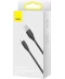 Фото № 4 Кабель Baseus USB to LightningP 2.4A 1.2m (CAGD000001) чорний