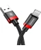 Фото № 2 Кабель Baseus USB to Lightning 1.5A 2m (CALKLF-C19) червоний/чорний
