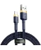 Фото № 1 Кабель Baseus USB to Lightning 1.5A 2m (CALKLF-CV3) золотий/синій