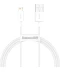 Фото № 1 Кабель Baseus USB to Lightning 2.4A 1m (CALYS-A02) білий