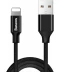Фото № 1 Кабель Baseus USB to Lightning 1.8m (CALYW-A01) чорний