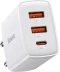 Фото № 2 Зарядний пристрій Baseus Compact QC 2U+C 30W (CCXJ-E02) білий