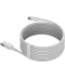 Фото № 3 Кабель Baseus USB to Type-C 5A 1.5m (TZCATZJ-02) білий