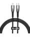 Фото № 1 Кабель Baseus Type-C to Lightning 20W 1m (CADH000001) чорний