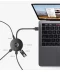 Фото № 6 Хаб-адаптер Baseus USB/USB3.0*1+USB2.0*3 10cm (CAHUB-F01) чорний