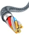 Фото № 6 Кабель Baseus USB to Lightning 2.4A 1m (CALD000416) сірий