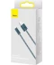 Фото № 7 Кабель Baseus USB to Lightning 2.4A 1m (CALD000416) сірий
