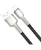 Фото № 4 Кабель Baseus USB to Lightning 2.4A 1m (CALJK-A01) чорний