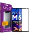 Фото № 1 Захисне скло MAKE FC FG чорне для Poco M6 Pro