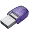 Фото № 2 Флеш-пам'ять USB Kingston DT microDuo 3C 64GB USB-A+USB-C (DTDUO3CG3/64GB)