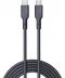 Фото № 1 Кабель Aukey Type-C/Type-C 100W 1.8m (CB-SCC102) чорний