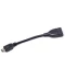 Фото № 2 Кабель PowerPlant OTG USB 2.0 AF - Micro, 0.1м KD00AS1232