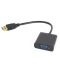 Фото № 1 Кабель  -перехіднік PowerPlant USB 3.0 M - VGA F