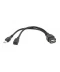 Фото № 1 Кабель Cablexpert OTG USB2.0, A-мама / micro B-папа, 0.15 м (A-OTG-AFBM-04)