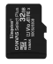 Фото № 2 Карта пам'яті Kingston 32GB microSDHC Canvas Select Plus 100R A1 C10 + SD адаптер (SDCS2/32GB)