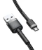 Фото № 3 Кабель Baseus Cafule Cable USB to Micro 1.5A 2m Grey/Black (CAMKLF-CG1)