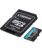 Фото № 3 Карта пам'яті Kingston MicroSDXC 256GB Canvas Go! Plus Class 10 UHS-I U3 V30 A2 + SD-адаптер (SDCG3/256GB)