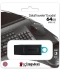Фото № 6 Флеш-пам'ять USB Kingston DataTraveler Exodia 64GB Black+Teal (DTX/64GB)