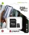 Фото № 3 Карта пам'яті Kingston microSDXC 256GB Canvas Select Plus Class 10 UHS-I U3 V30 A1 + SD-адаптер (SDCS2/256GB) 