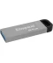Фото № 2 Флеш-пам'ять Kingston DT Kyson 64GB USB 3.2 Silver/Black (DTKN/64GB)