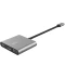 Фото № 2 Адаптер Type C -> HDMI/Type C/USB Trust Dalyx Aluminium (23772)