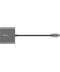 Фото № 4 Адаптер Type C -> HDMI/Type C/USB Trust Dalyx Aluminium (23772)