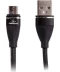 Фото № 1 Кабель Cablexpert micro USB 2.0 A-папа/Micro B-папа (CCPB-M-USB-11BK)