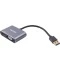 Фото № 1 Адаптер Maxxter USB-A на HDMI/VGA (V-AM-HDMI-VGA)