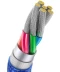 Фото № 5 Кабель Baseus USB to Type-C 100W 6A 2m (CAJY000503) синій