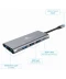 Фото № 3 Док-станція Cablexpert USB-C Grey (A-CM-COMBO3-01)