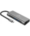 Фото № 1 Док-станція Cablexpert USB-C Grey (A-CM-COMBO5-01)
