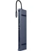 Фото № 1 Док-станція Cablexpert USB-C Grey (A-CM-COMBO10-01)
