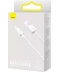 Фото № 2 Кабель Baseus Fast Charging Data Cable USB to Micro 2A 2m (CAMYS-A02)білий
