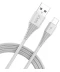 Фото № 2 Кабель Golf USB/to MicroUS 3A (GC-64M) білий