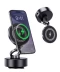 Фото № 1 Автотримач JILE D1 Electric Vacuum Adsorption Wireless Charger чорний