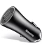 Фото № 4 Зарядний пристрій Baseus Dual U 2,4А Black
