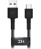 Фото № 1 ZMI Type-C Braided Cable 30cm Black (AL411)