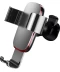 Фото № 3 Baseus Metal Age Gravity Air type Silver (SUYL-D0S)