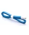 Фото № 3 Кабель KingMi Colorful Portable USB cable 20CM Blue