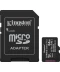 Фото № 2 Карта пам'яті Kingston MicroSDXC 64GB Canvas Select Plus Gen3 100MB/s A1 + SD-адаптер (SDCS3/64GB)