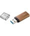 Фото № 3 Флеш-пам'ять USB Apacer AH25C 128GB Bronze Brown USB 3.2 (AP128GAH25CJ-1)